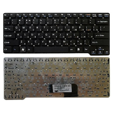 Клавиатура Sony Vaio VPC-CW 148755771 черная, без рамки