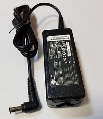 Зарядка, блок питания 19V 1.3A (6.5x4.4mm с иглой) 24W без сетевого кабеля для монитора LG