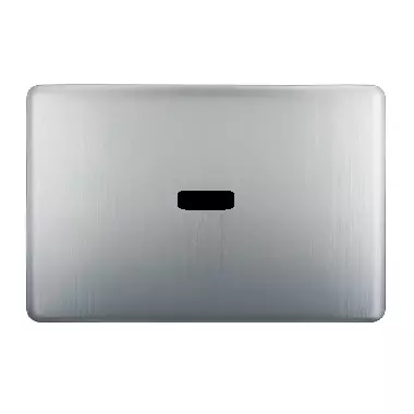 Крышка корпуса ноутбука Asus X540, A540, D540, F540, R540, K540 серебристая