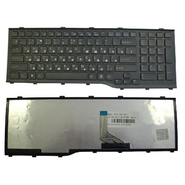 Клавиатура Fujitsu LIFEBOOK AH532 NH532 черная