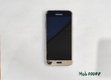 Сотовый телефон Samsung J320F/DS, не включается, экран разбит