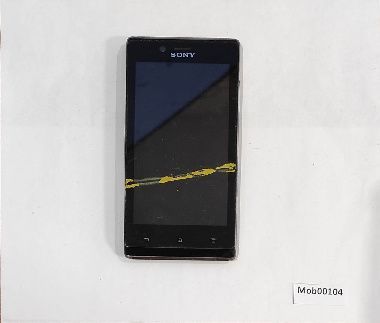 Сотовый телефон  SONY  ST 26iне включается, без АКБ и крышки, экран не разбит